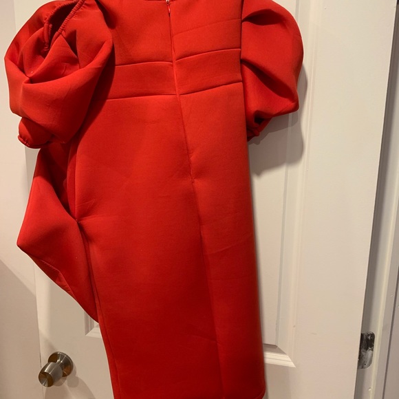 Red Big Bow Dress - Picture 4 of 4